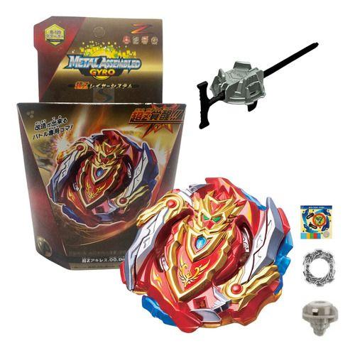 Beyblade Burst Metal Com Lançador Cho Z Achilles - Str Store